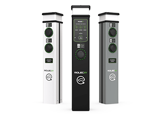 Rolec BasicCharge commercial charging pedestal