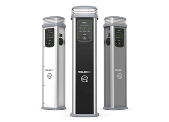 Rolec Quantum commercial charging pedestal